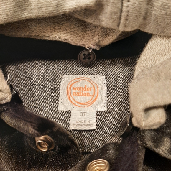 Boys Sweatshirt Vest Size 3T - Picture 2 of 6